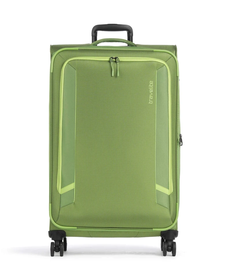 Travelite Corsiica 4-Rollen Trolley fresh green