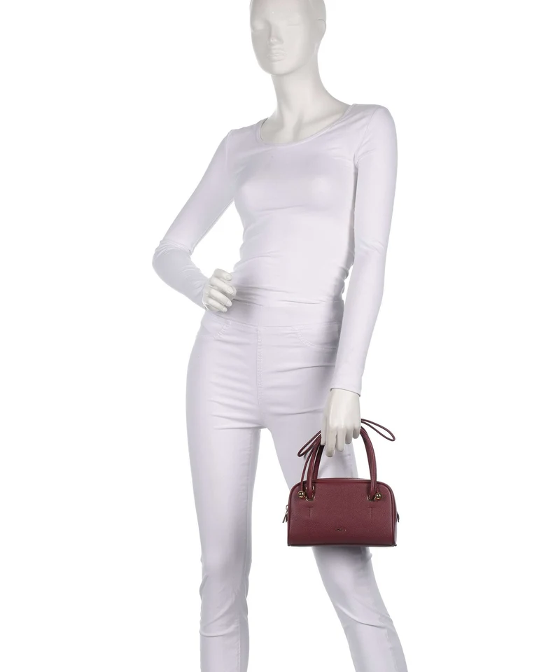 Furla Poppy Mini Handtasche red apple