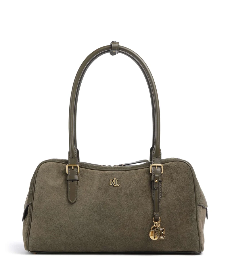 Lauren Ralph Lauren Marcy Large Schultertasche botanic green