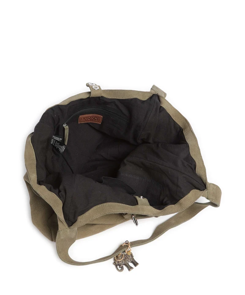 Anokhi Beuteltasche olive