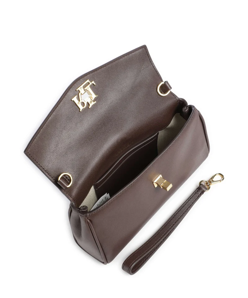 Lauren Ralph Lauren Tanner Large Umhängetasche chestnut brown
