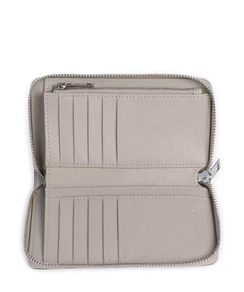 Liebeskind Lila Frieda Sheep Natural Geldbörse steel