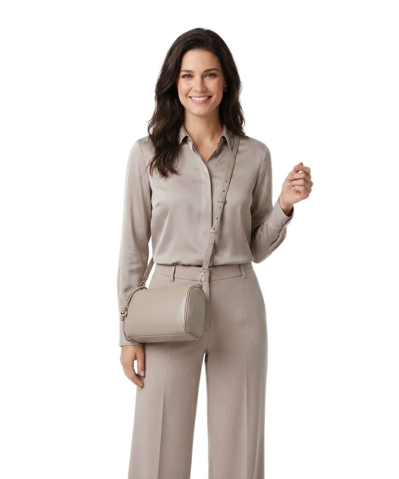 Furla Talia Mini Umhängetasche linen