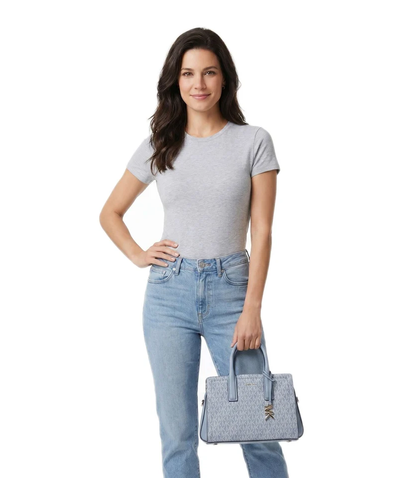 Michael Kors Laila Small Handtasche chambray