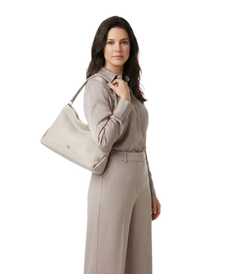 Aigner Paola S Beuteltasche fog beige