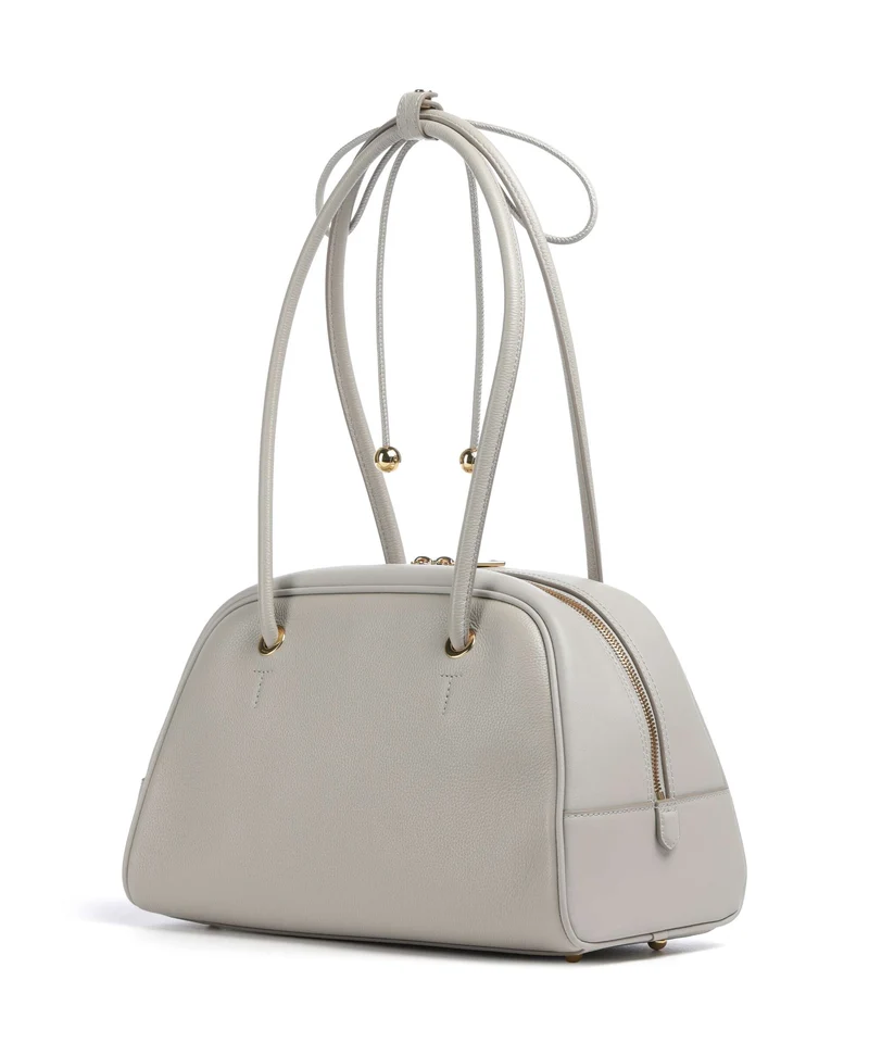 Furla Poppy M Schultertasche stone gray