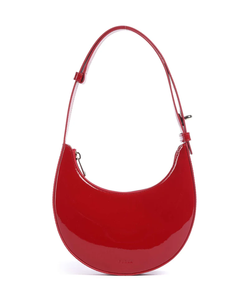Furla Delizia Mini Schultertasche rosso