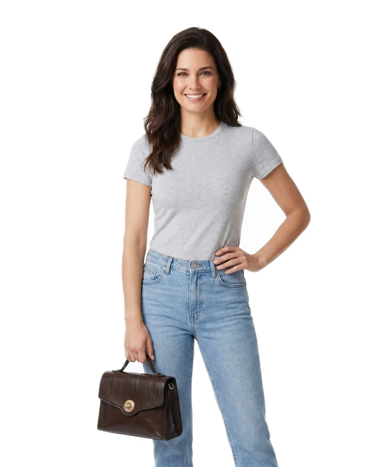 The Bridge Irene Handtasche moka