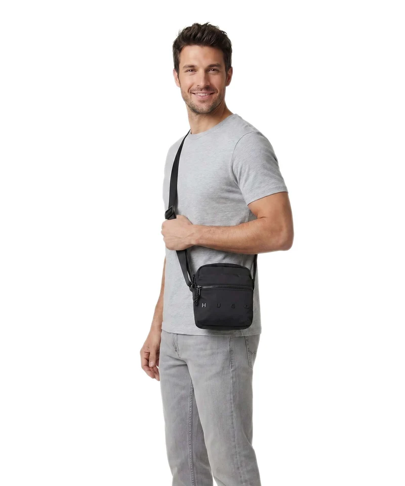 Hugo Rehx Umhängetasche black