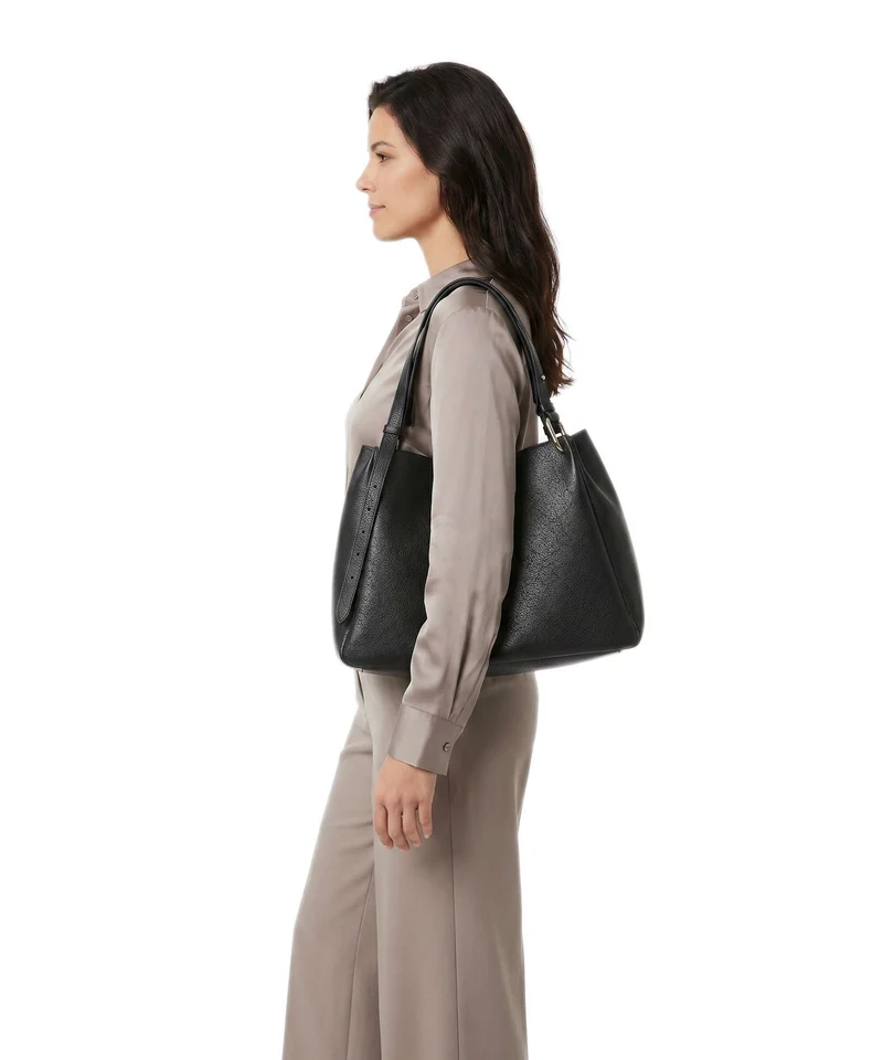 Furla Nuvola L Beuteltasche nero