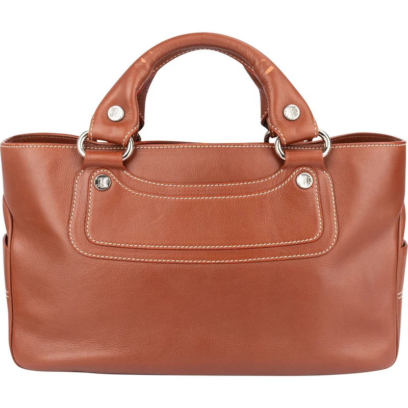 Céline Leather Boogie Handbag