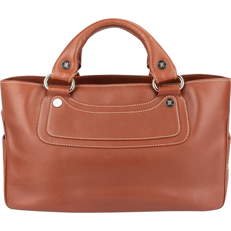 Céline Leather Boogie Handbag