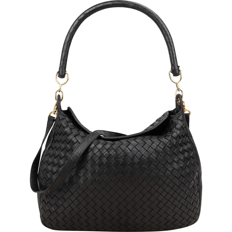 Bottega Veneta Intrecciato Leather Hobo Shoulder Bag