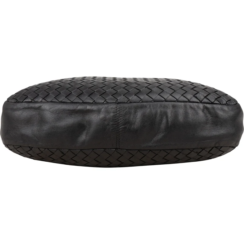 Bottega Veneta Intrecciato Leather Hobo Shoulder Bag