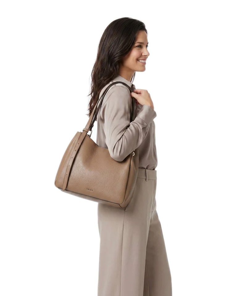 Furla Nuvola M Beuteltasche toffee