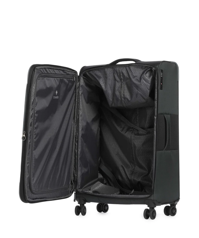 Travelite Corsiica 4-Rollen Trolley black