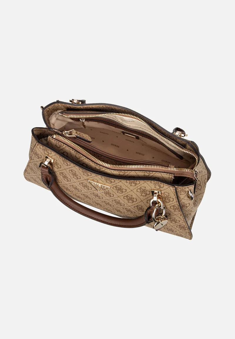 Noelle II Luxury SAT 72070 Logo Latte/Brown - Henkeltasche