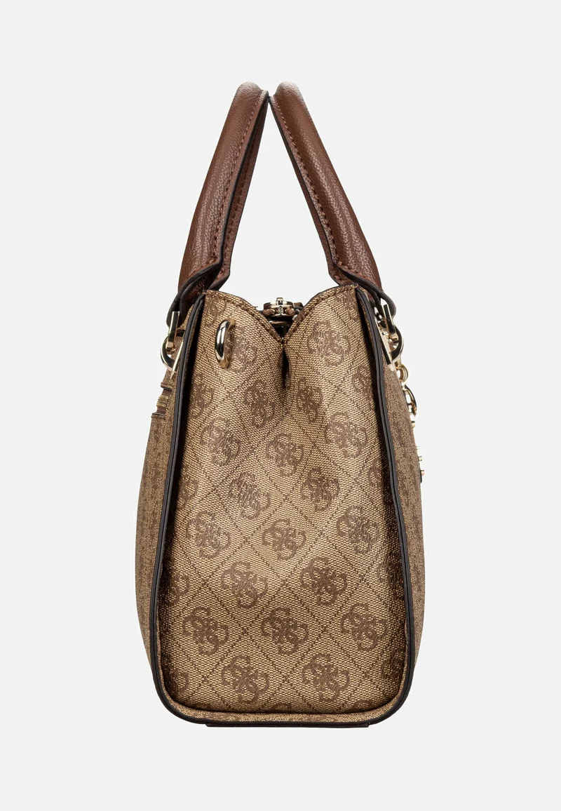 Noelle II Luxury SAT 72070 Logo Latte/Brown - Henkeltasche