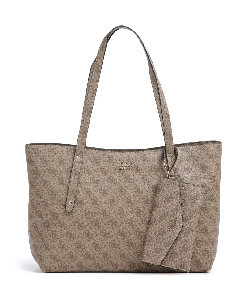 Guess Brenton Shopper latte logo