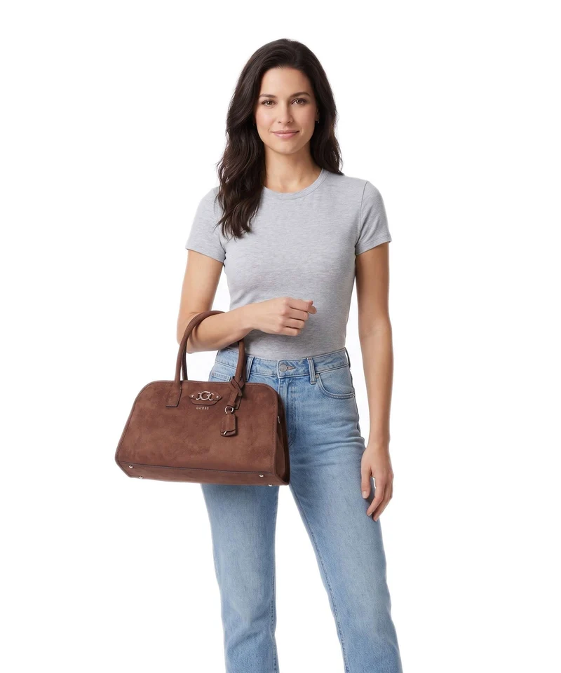 Guess Samantha Girlfriend Handtasche brown