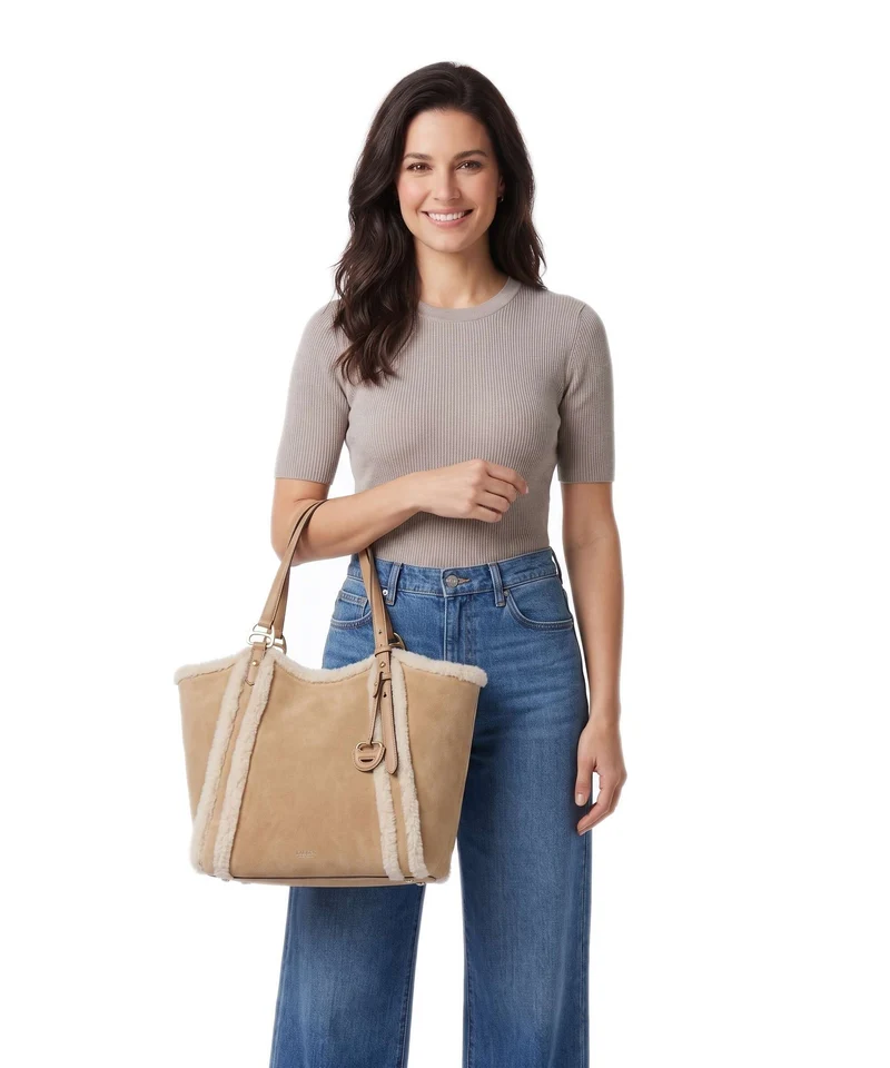 Lauren Ralph Lauren Tasha Large Shopper camel/natural