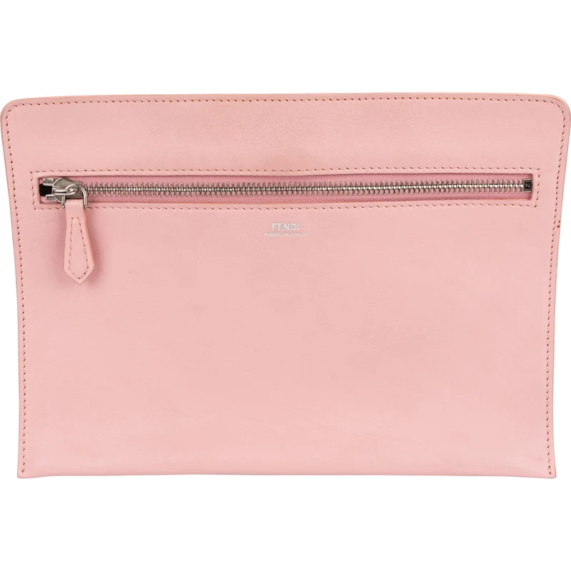 Fendi Bicolor Leather Flowerland 2 in 1 Dotcom Handbag