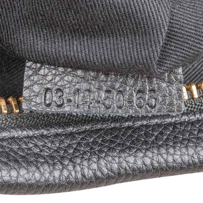 Chloé Pebbled Leather Paraty Shoulder Handbag