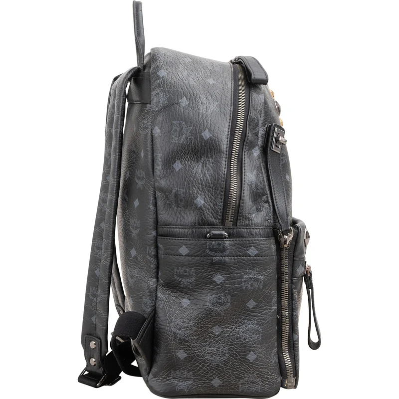 MCM Monogram Visetos Stark Studded 2 in 1 Backpack