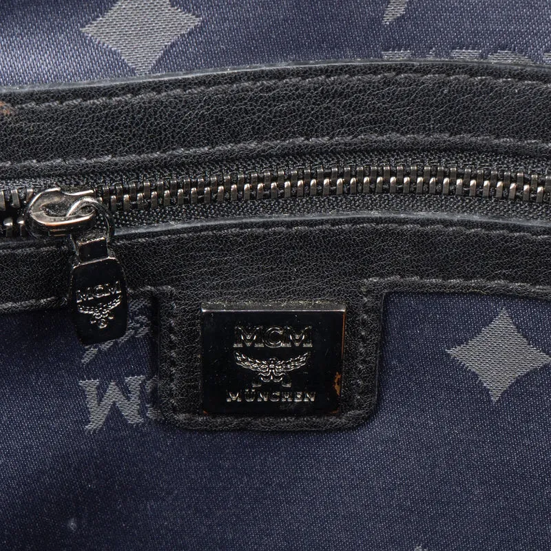 MCM Monogram Visetos Stark Studded 2 in 1 Backpack