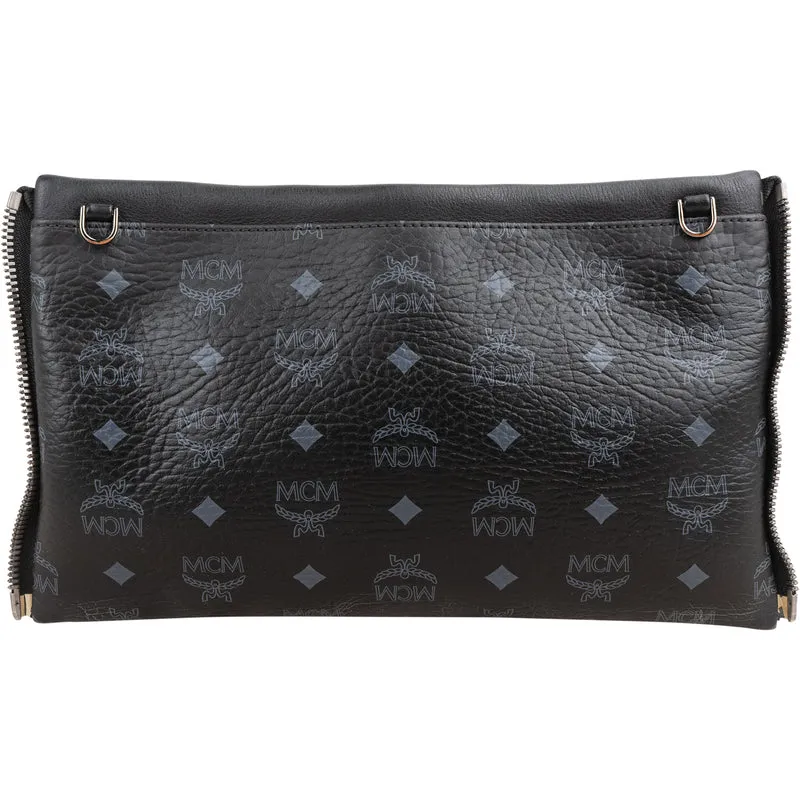 MCM Monogram Visetos Stark Studded 2 in 1 Backpack