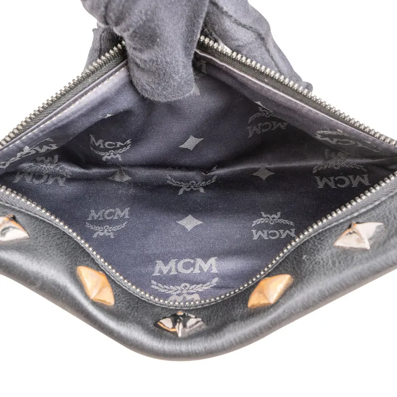 MCM Monogram Visetos Stark Studded 2 in 1 Backpack