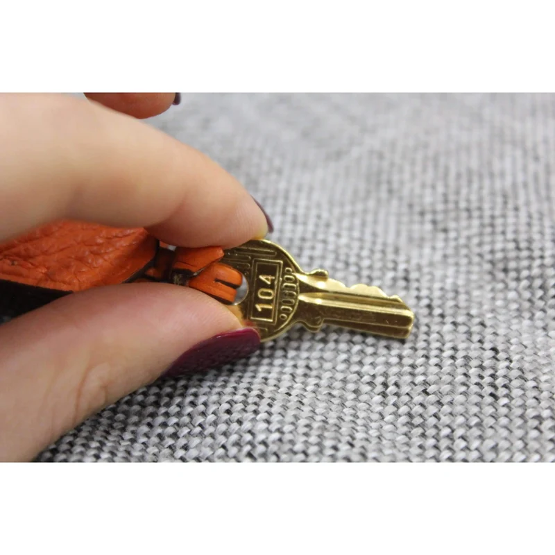 Hermes Kelly 32 Clemence Orange