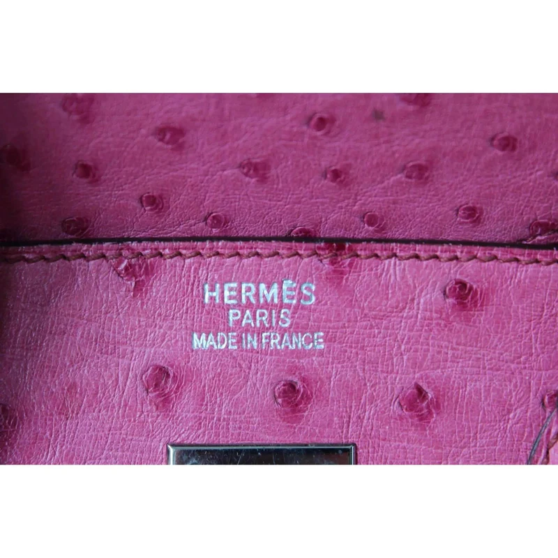 Hermes Birkin Ostrich