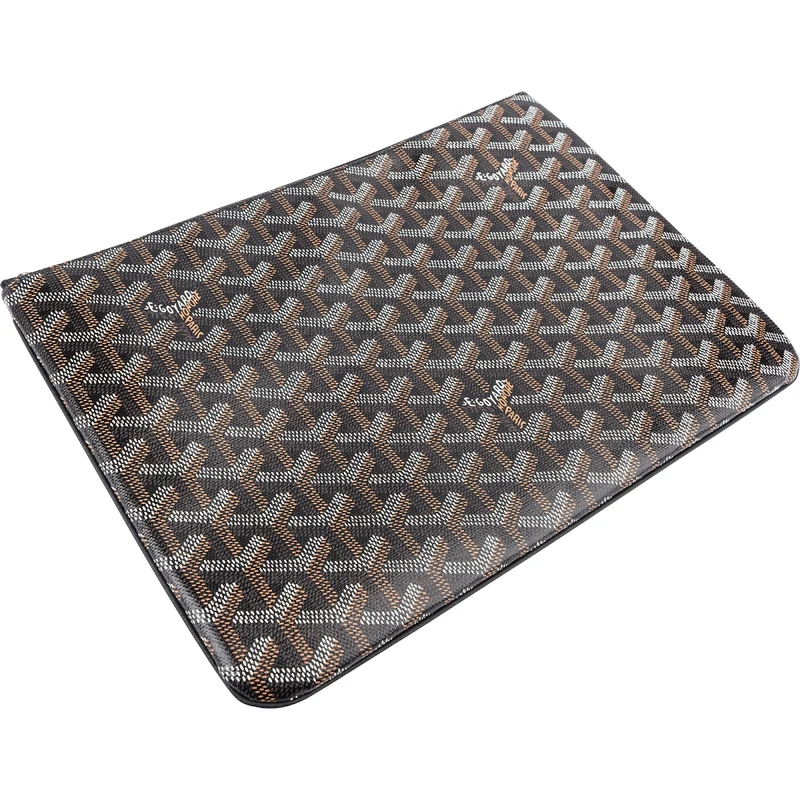 Goyard Monogram Goyardine Senat MM Clutch