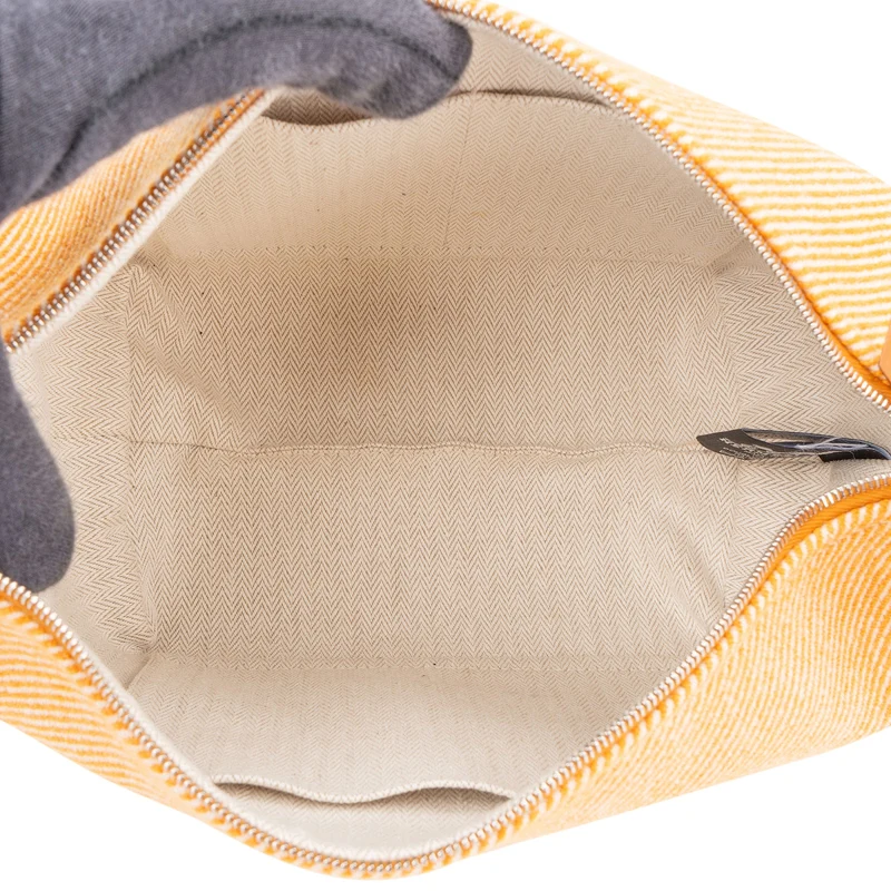 Hermès Mutlicolor Wool Bride-a-Brac Case PM Handbag