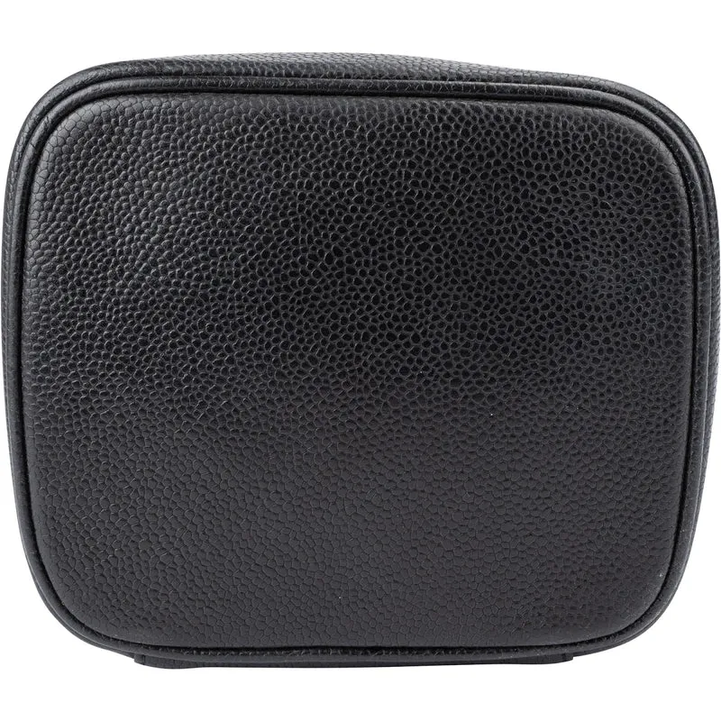 Chanel Caviar Leather Vanity Case Handbag