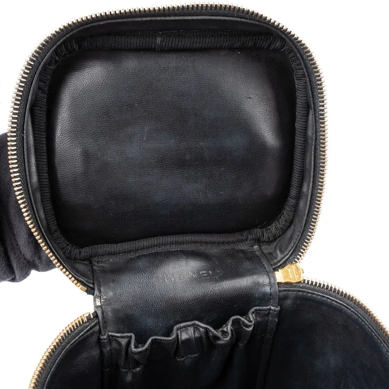 Chanel Caviar Leather Vanity Case Handbag
