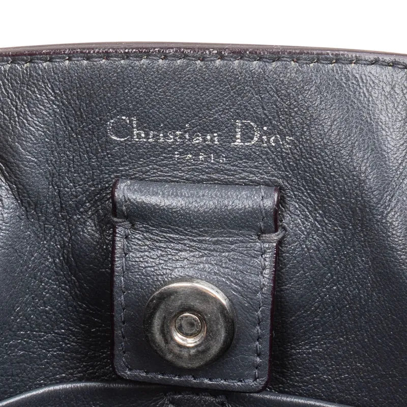 Christian Dior Grained Calfskin Small Diorissimo Handbag