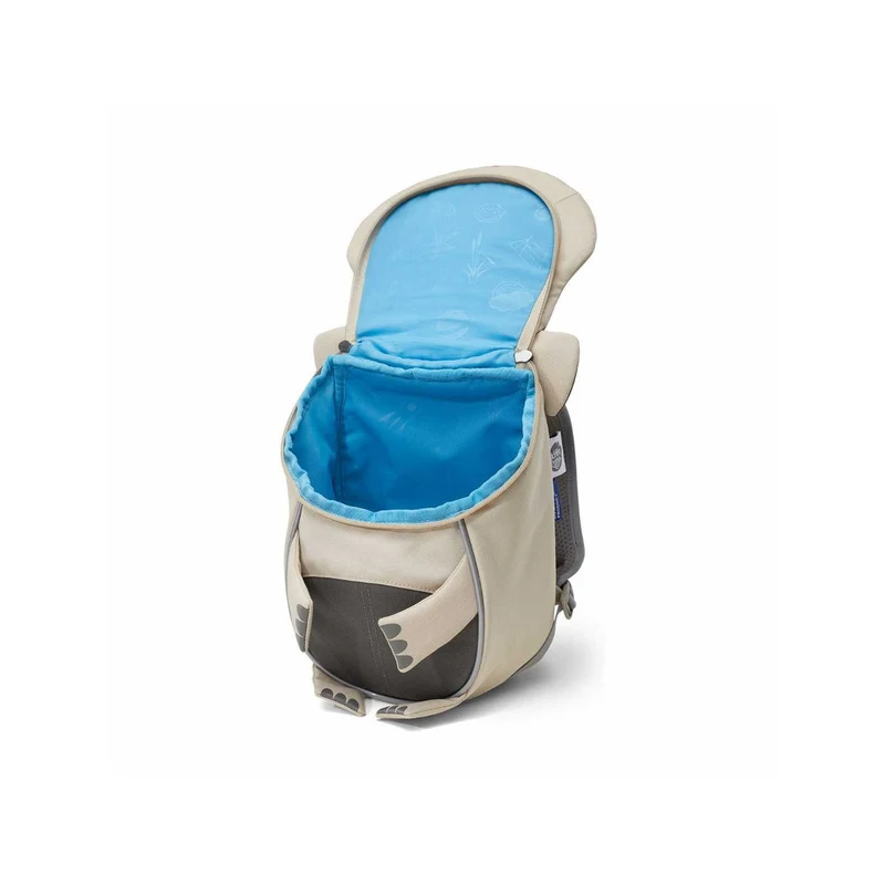 Kindergartenrucksack Kleiner Freund Nashorn Beige