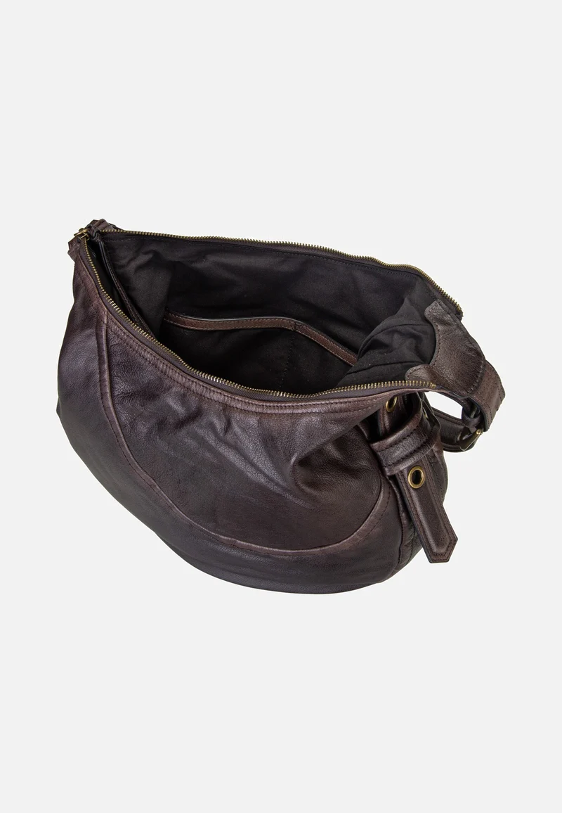 Luna Hobo M 3D Leather Deep Soil - Hobo Bag