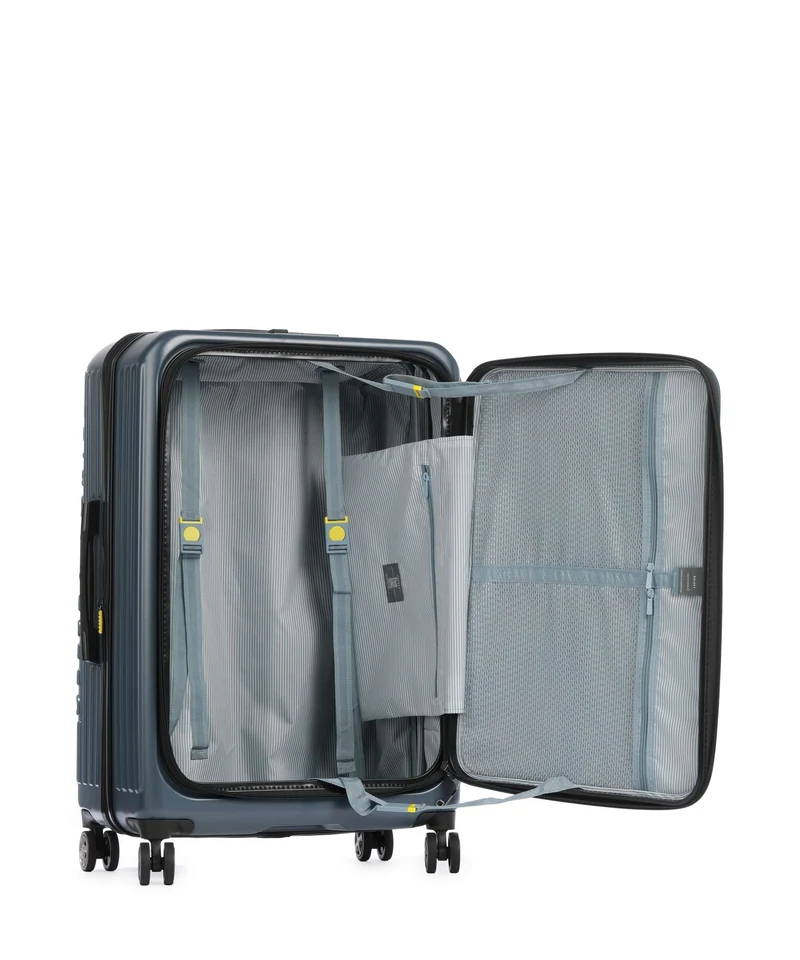 Delsey Paris Securitime 4-Rollen Trolley pebble