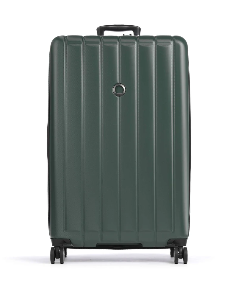 Delsey Paris Longitude 4-Rollen Trolley green
