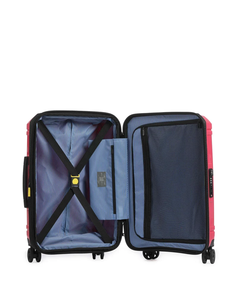 Delsey Paris Lutece Se 4-Rollen Trolley magenta