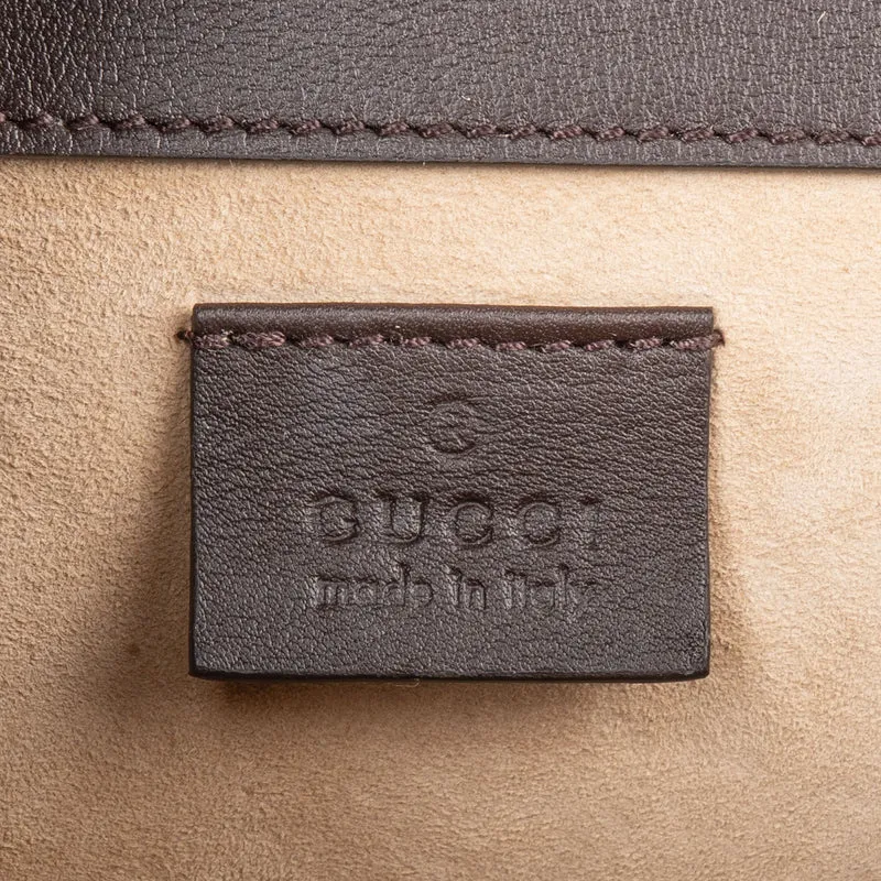 Gucci Limited Monogram GG Supreme Canvas Embroidered Dionysus Shoulder Crossbody Bag