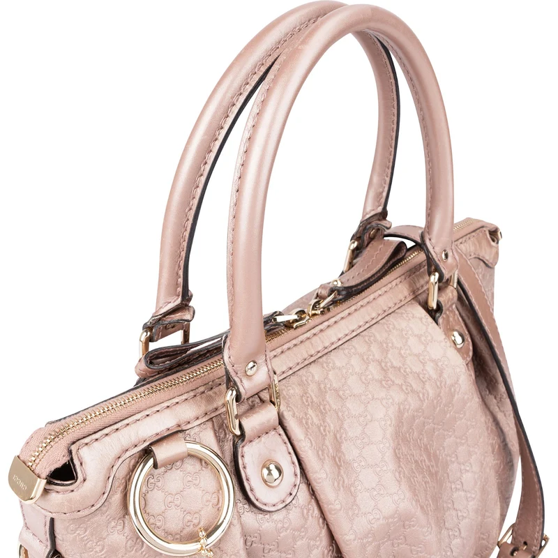 Gucci Microguccissima Leather Sukey Satchel Handbag
