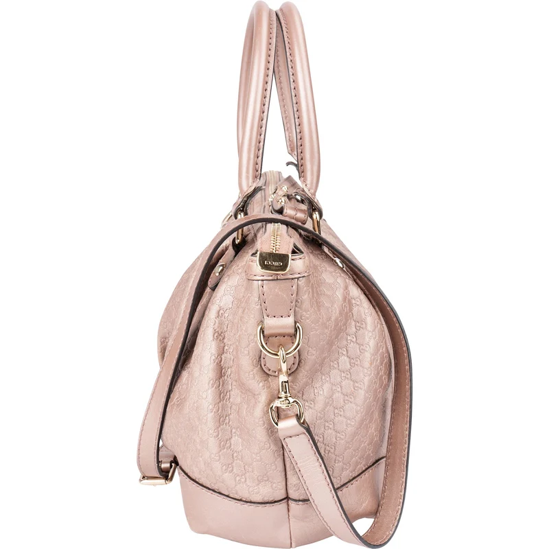 Gucci Microguccissima Leather Sukey Satchel Handbag