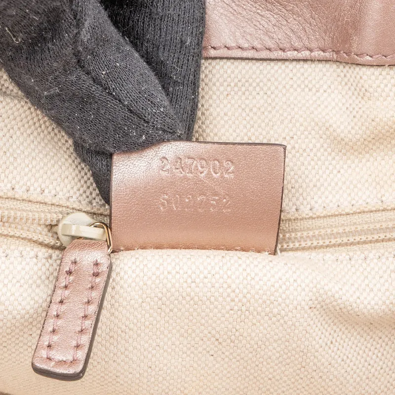 Gucci Microguccissima Leather Sukey Satchel Handbag