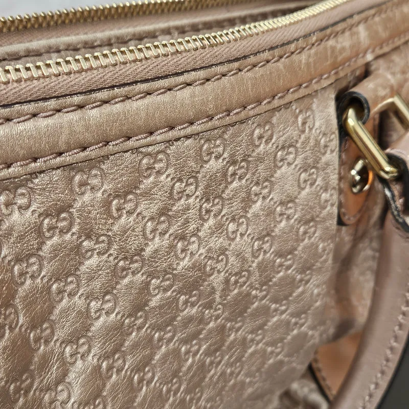 Gucci Microguccissima Leather Sukey Satchel Handbag