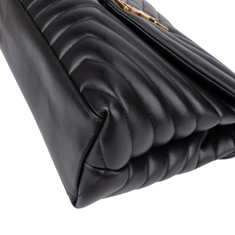 Saint Laurent Quilted Leather Loulou Medium Crossbody Bag