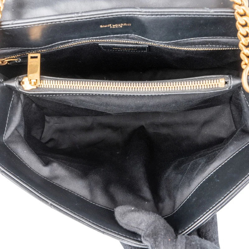 Saint Laurent Quilted Leather Loulou Medium Crossbody Bag